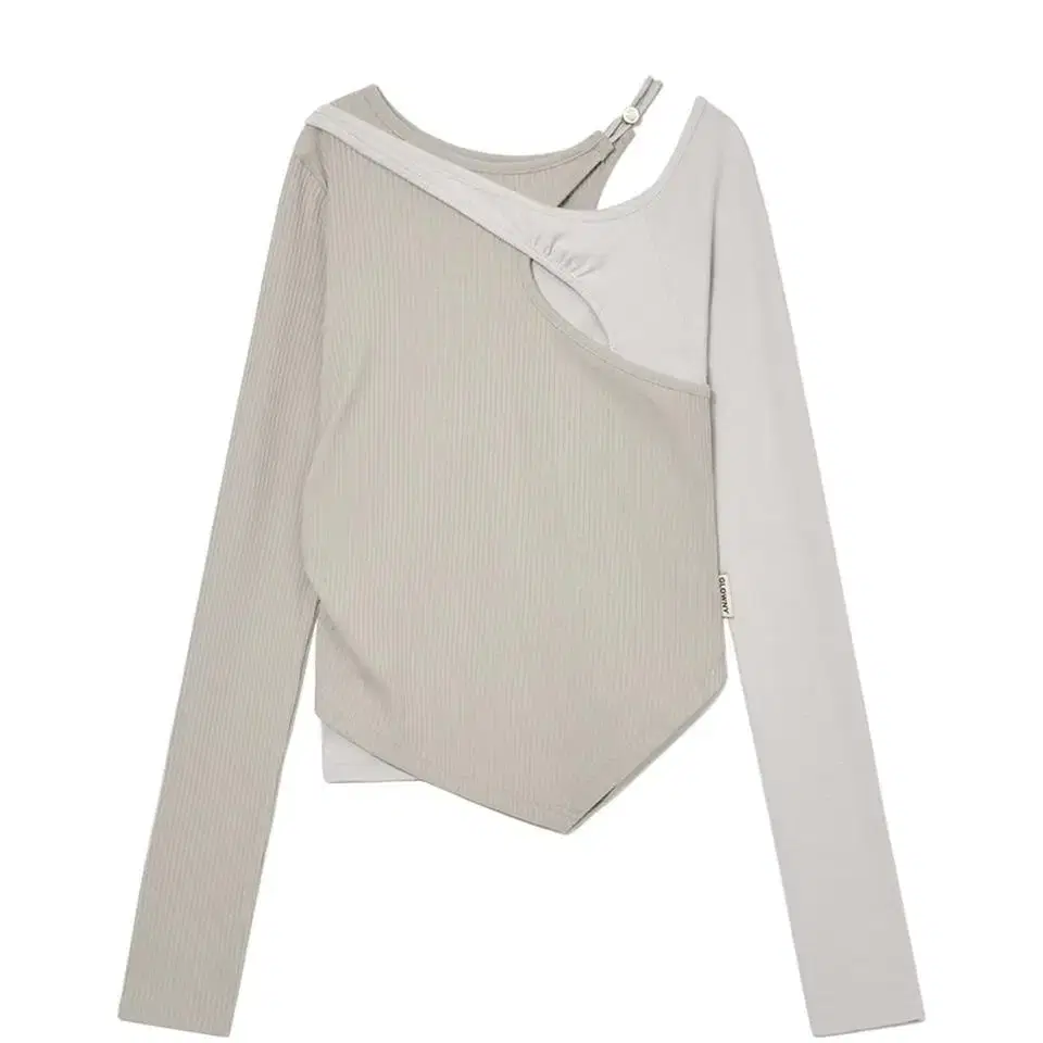 GLOWNY MILLER CUT OUT LONG SLEEVE (BEIGE