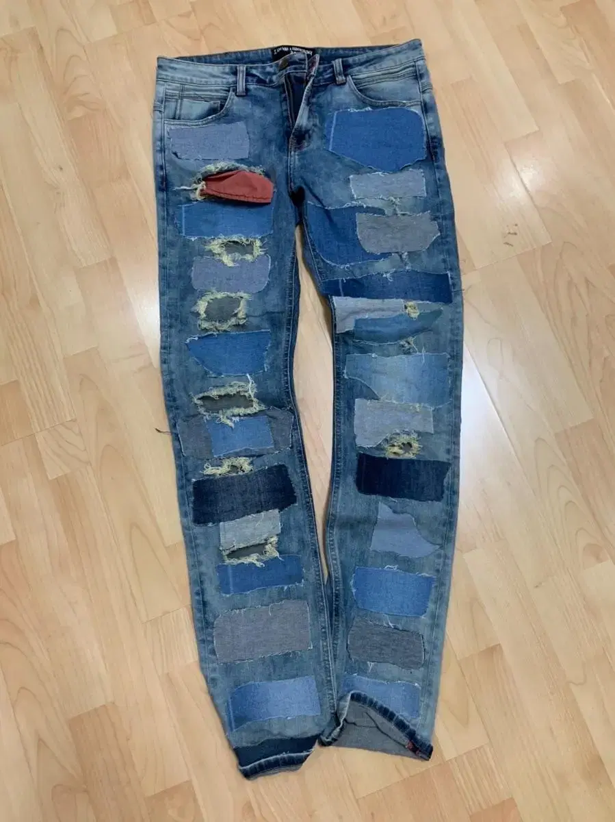 Denim jeans vintage pants from I.M. What's up brand