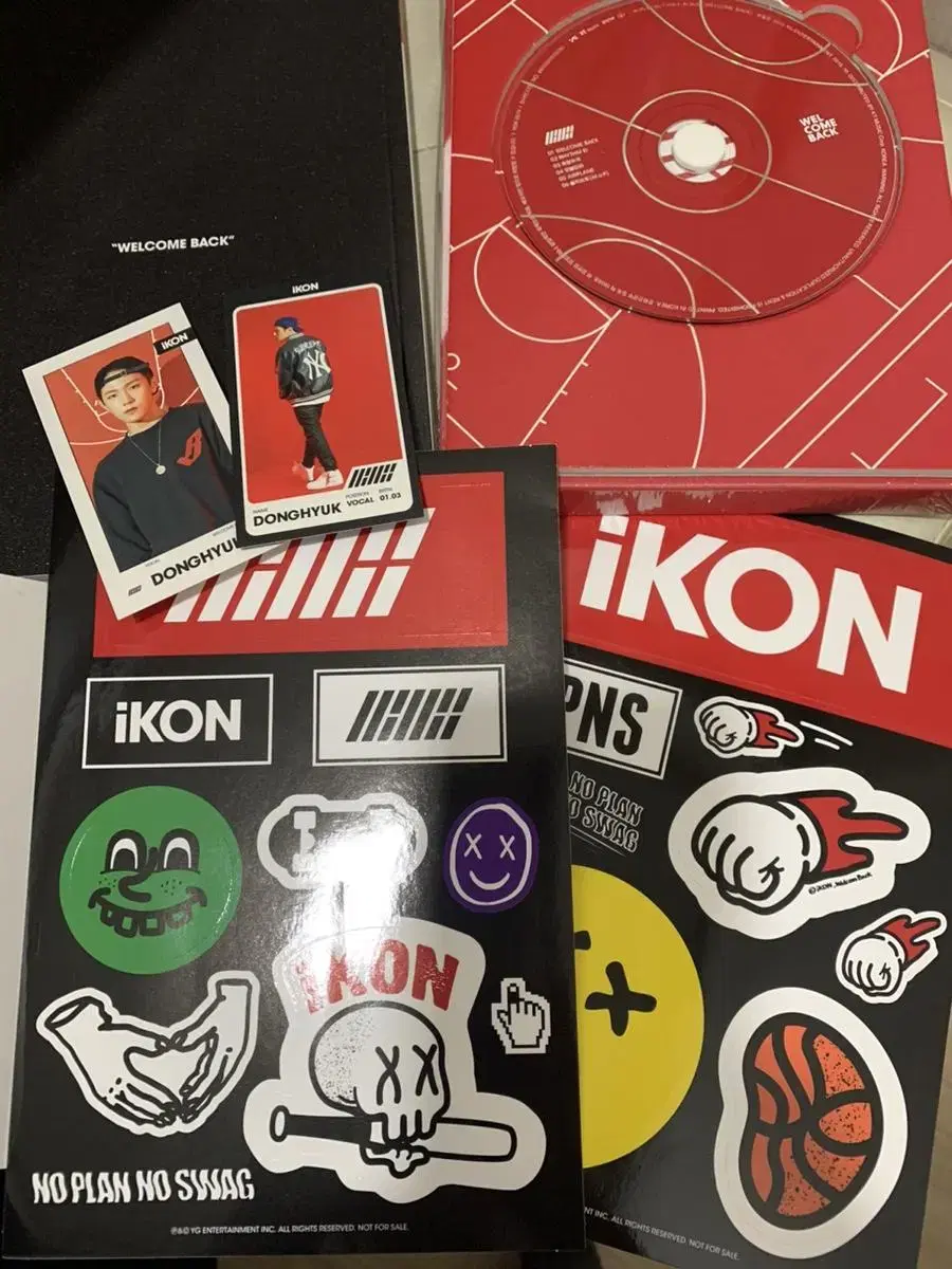 중고 아이콘 리턴 데뷔 하프 앨범 iKON CD