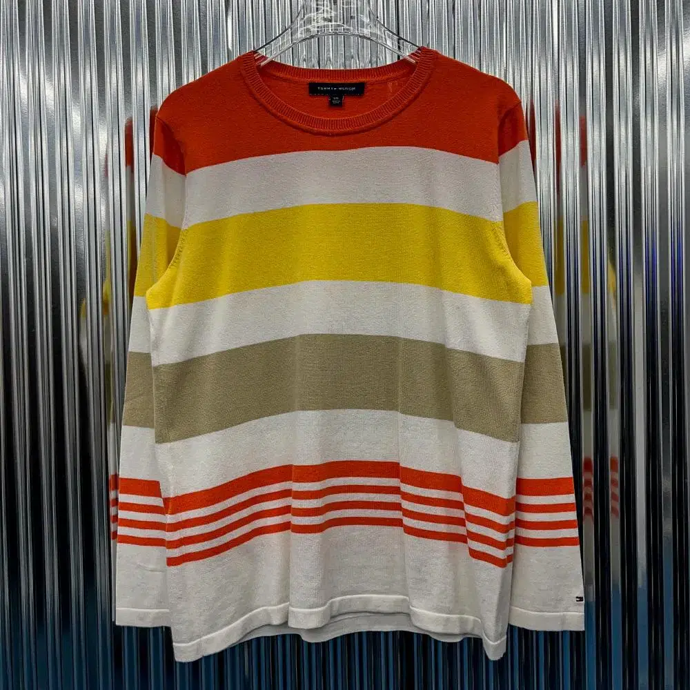 Tommy Hilfiger Cotton Round Neck Knit (Domestic M) R805