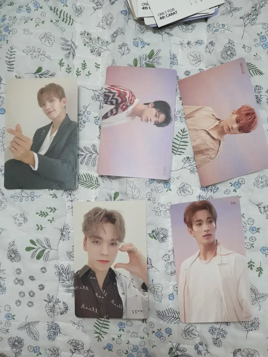 Seventeen Falling Flower Photocard