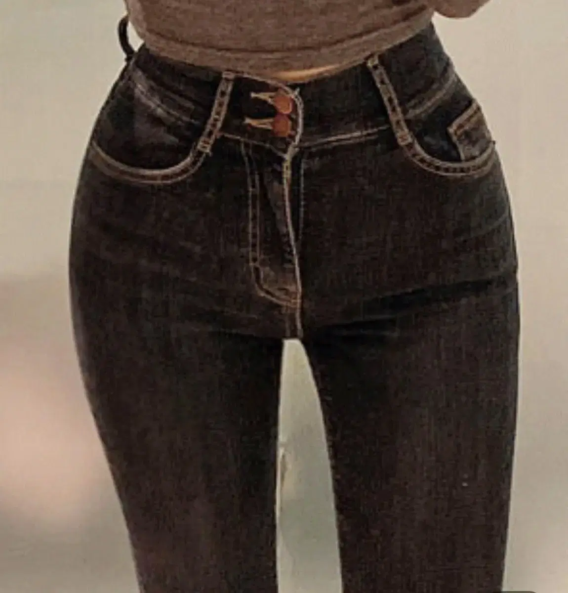 S [Brushed, Direct Banding] Hypnotic Stally High-Fit Bootcut Pants