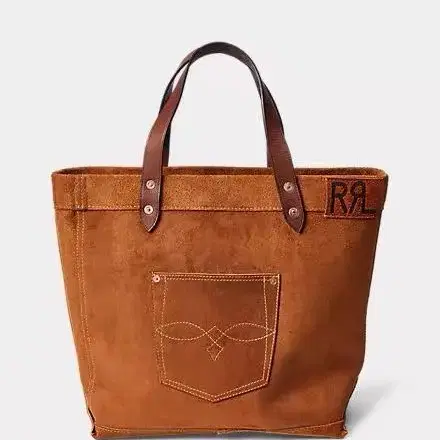 더블알엘 스웨이드 토트백 RRL Suede Tote