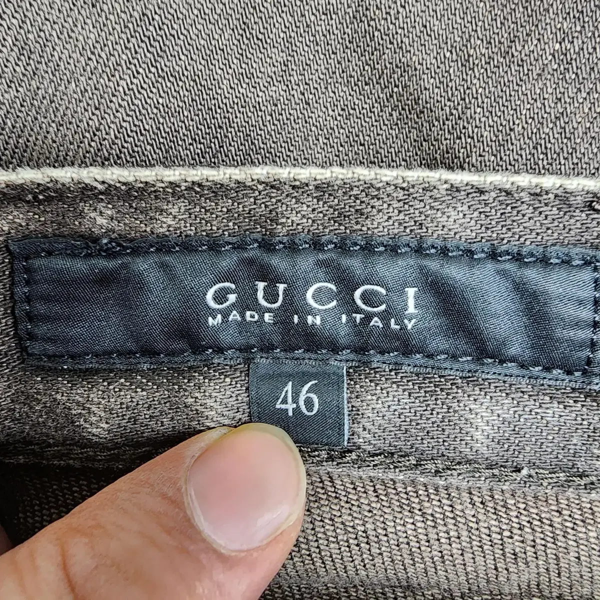 구찌(Gucci) 워싱 데님진