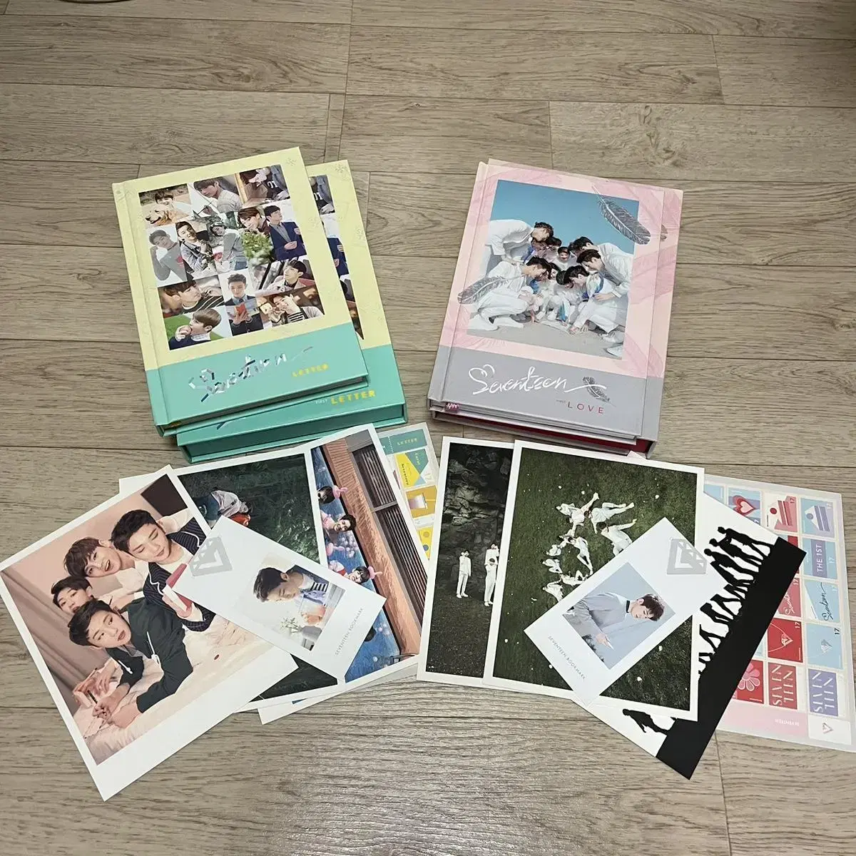 seventeen 정규 1집 first love&letter album 팔