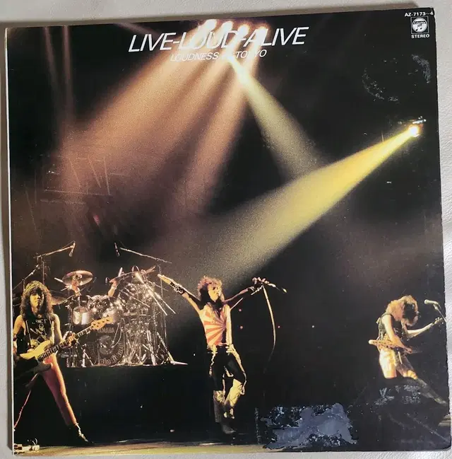 LOUDNESS 라우드니스 LIVE  일본 2LP 바이닐 레코드