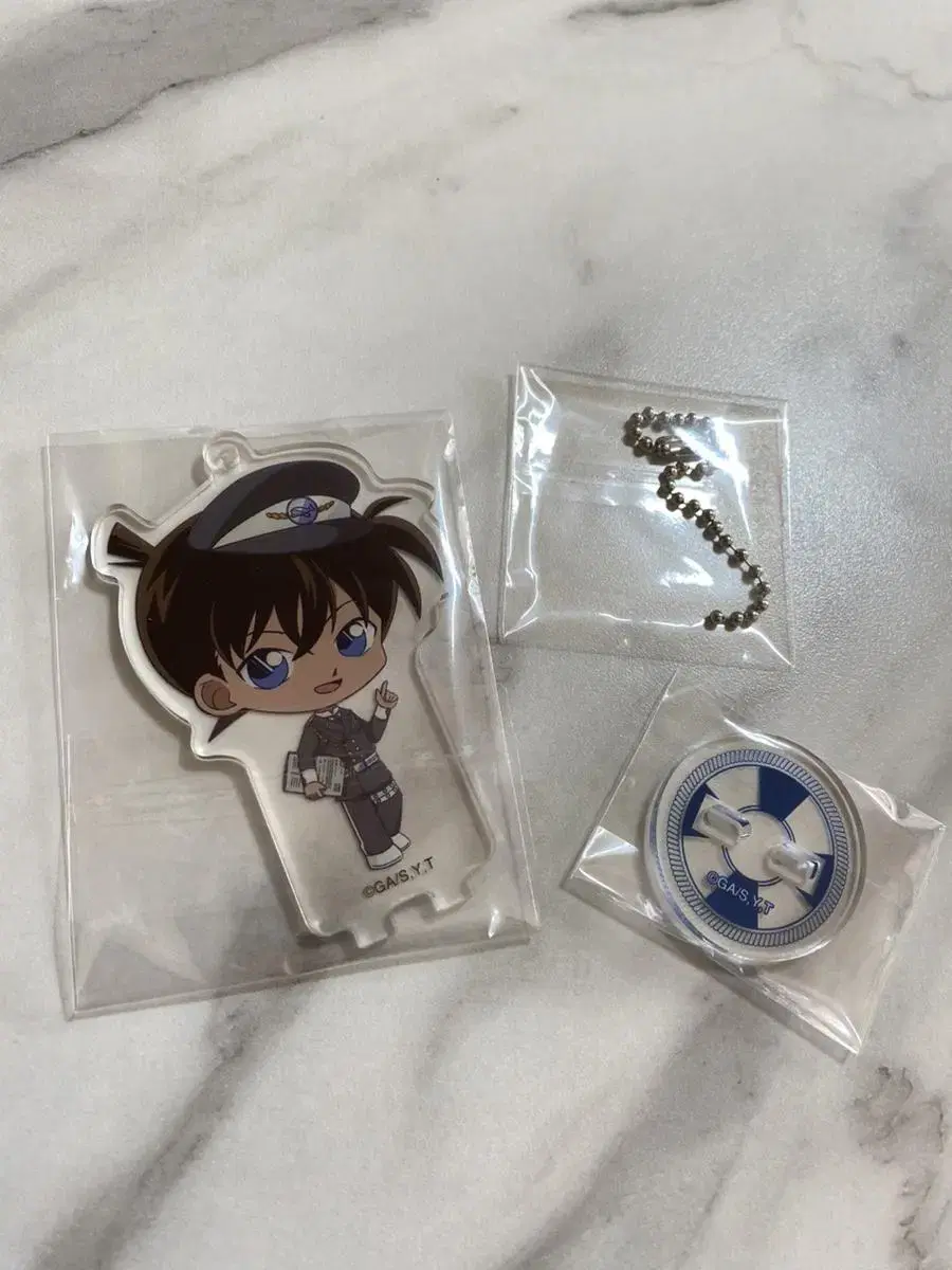 [Detective Conan] Anime Collaboration Cafe acrylic keyring _ Shinichi