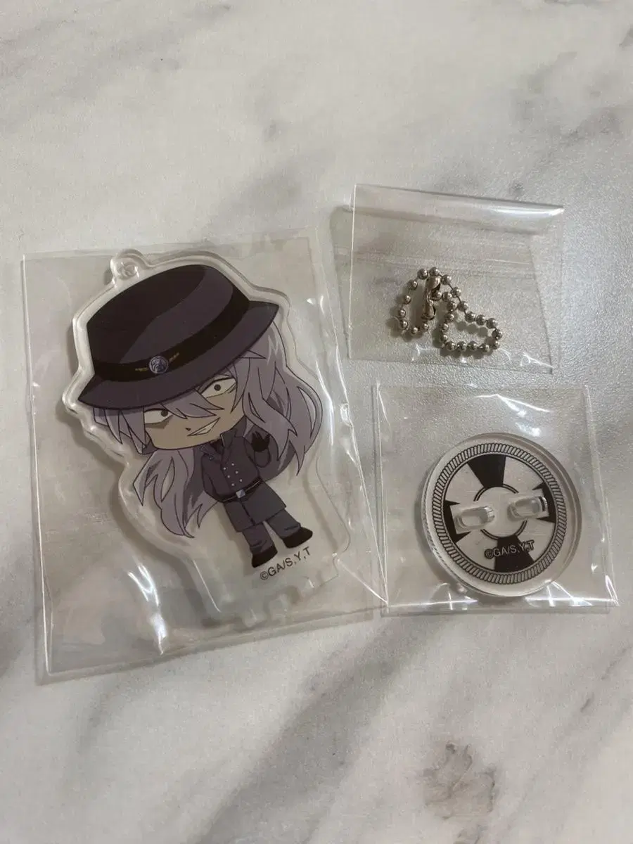 [Detective Conan] Animate Collaboration Cafe acrylic keyring _ jin