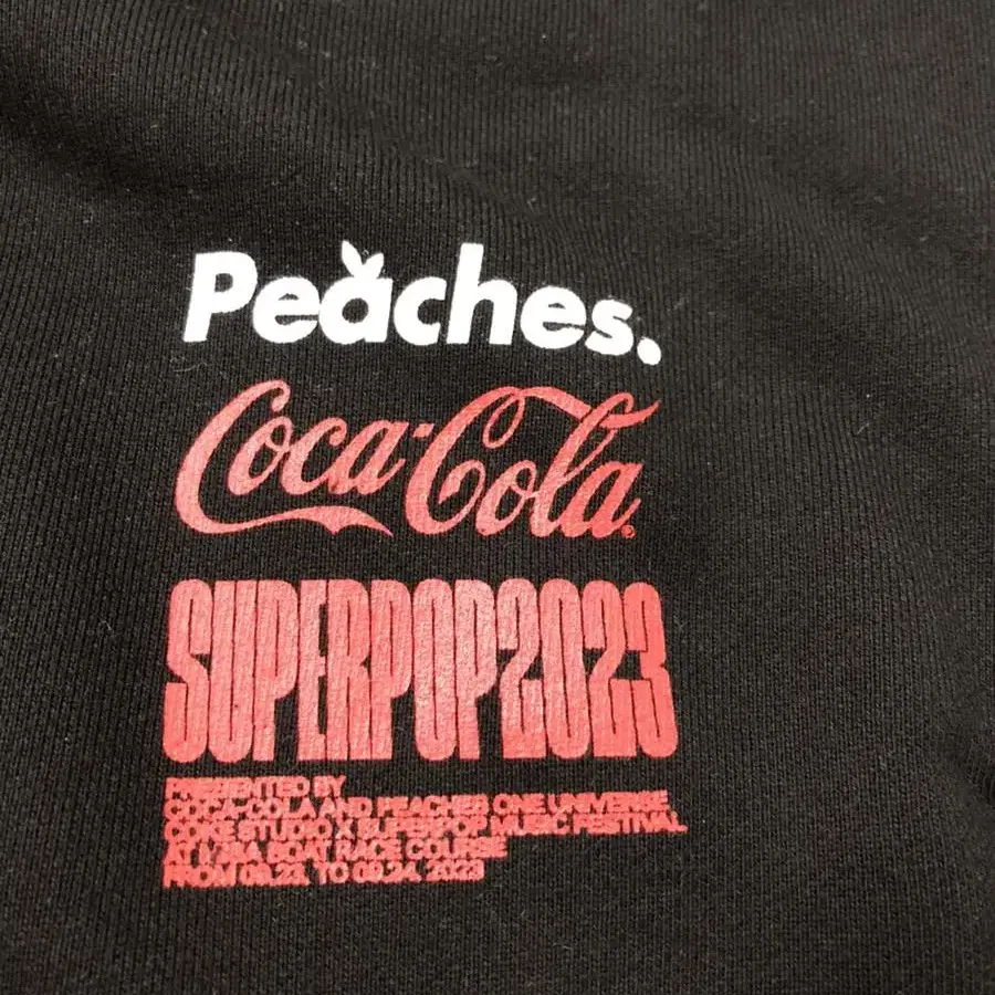 PEACHES Coca-Cola 피치스 코카콜라 M