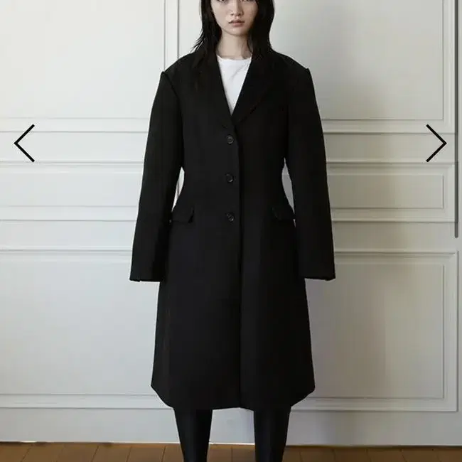 dared 데어드 HOURGLASS SINGLE WOOL COAT 울코트