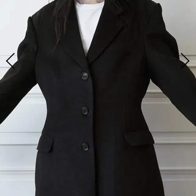 dared 데어드 HOURGLASS SINGLE WOOL COAT 울코트