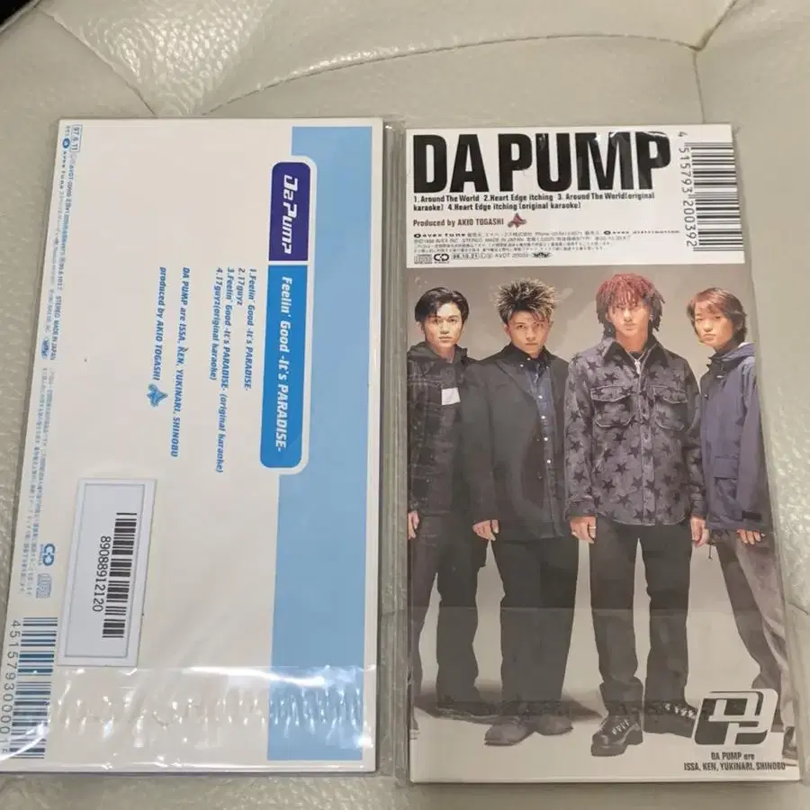 중고 다펌프 DA PUMP 일본 8cm 싱글 CD 2장 일괄 판매 배송비