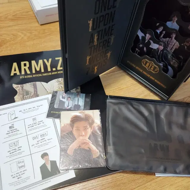 방탄 아미집 멤버십 키트 + 북램프 bts membership kit