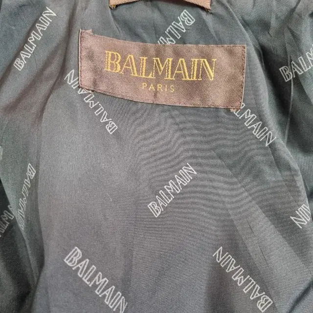 일본수입 빈티지 BALMAIN 발망 블루폭스 구스 점퍼