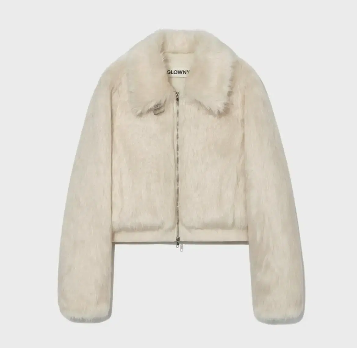 글로니 리반 퍼자켓 LIVAN FUR JACKET IVORY