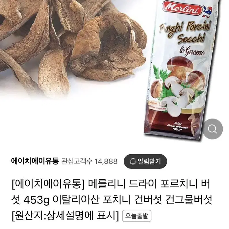 건조 포르치니버섯 453g