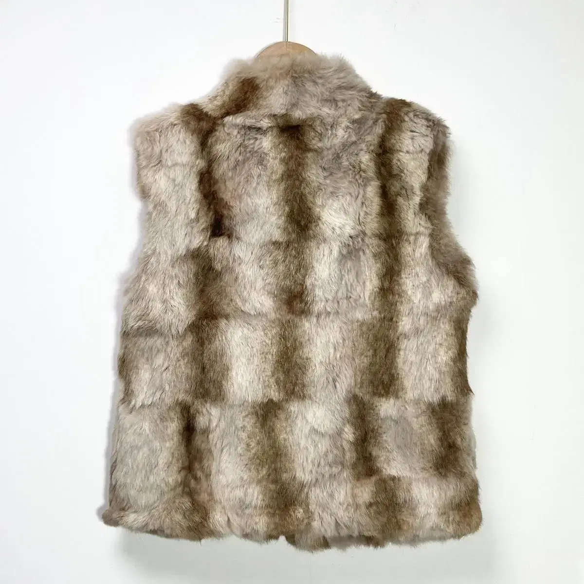 토끼털 조끼 Size M(90) Rabbit Fur Best