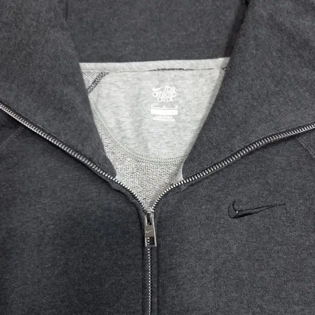 M95 NIKE athletic dept 기모 집업 다크그레이DM-473