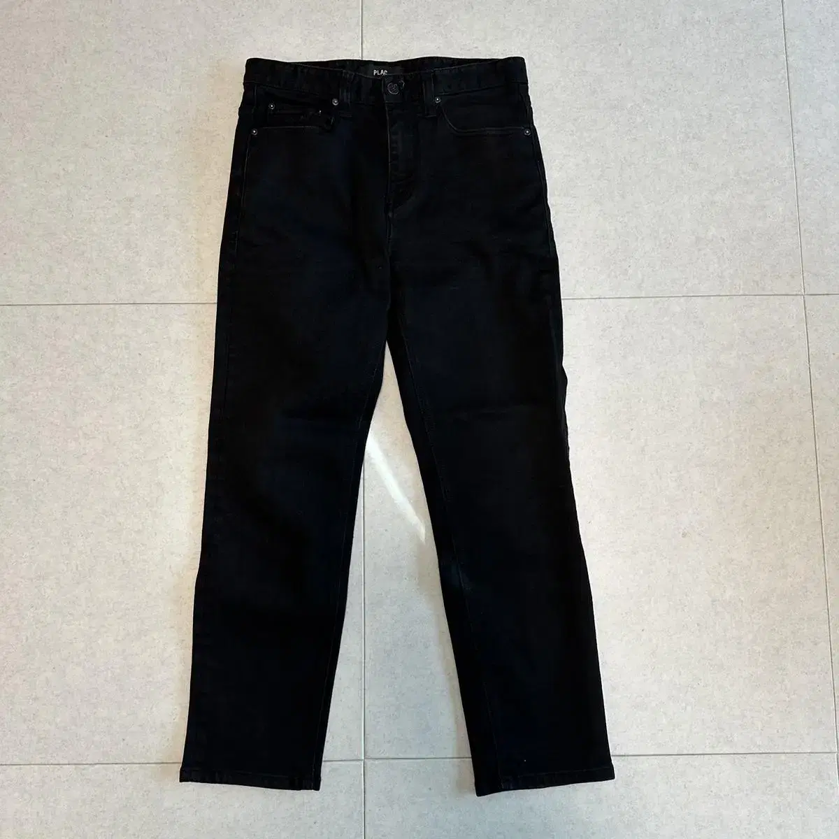 [Size 30] Flaxen Black Jean