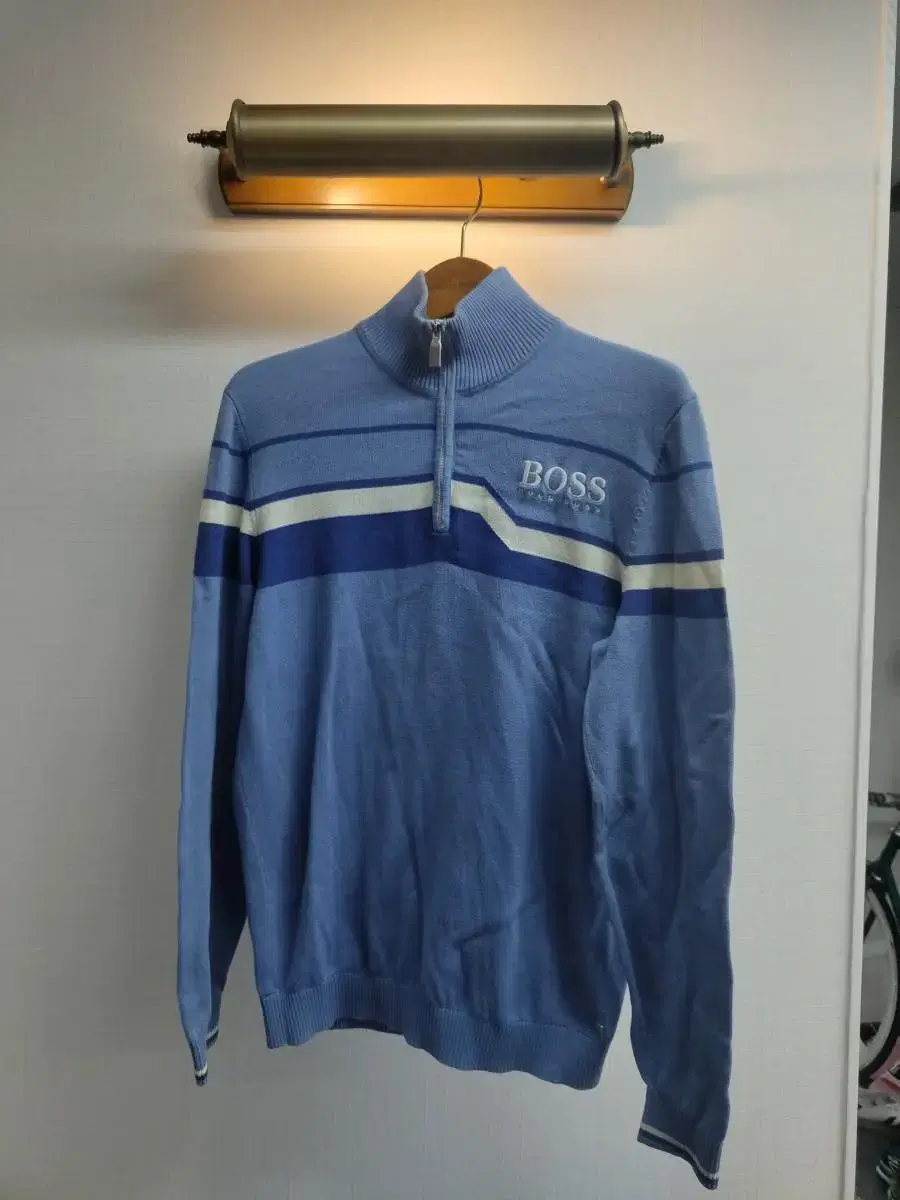 95~100)HUGO BOSS quarter zip up knit sells