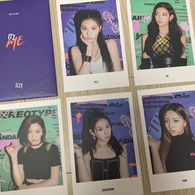 있지 ITZY 워너비 예판특전 엽서세트