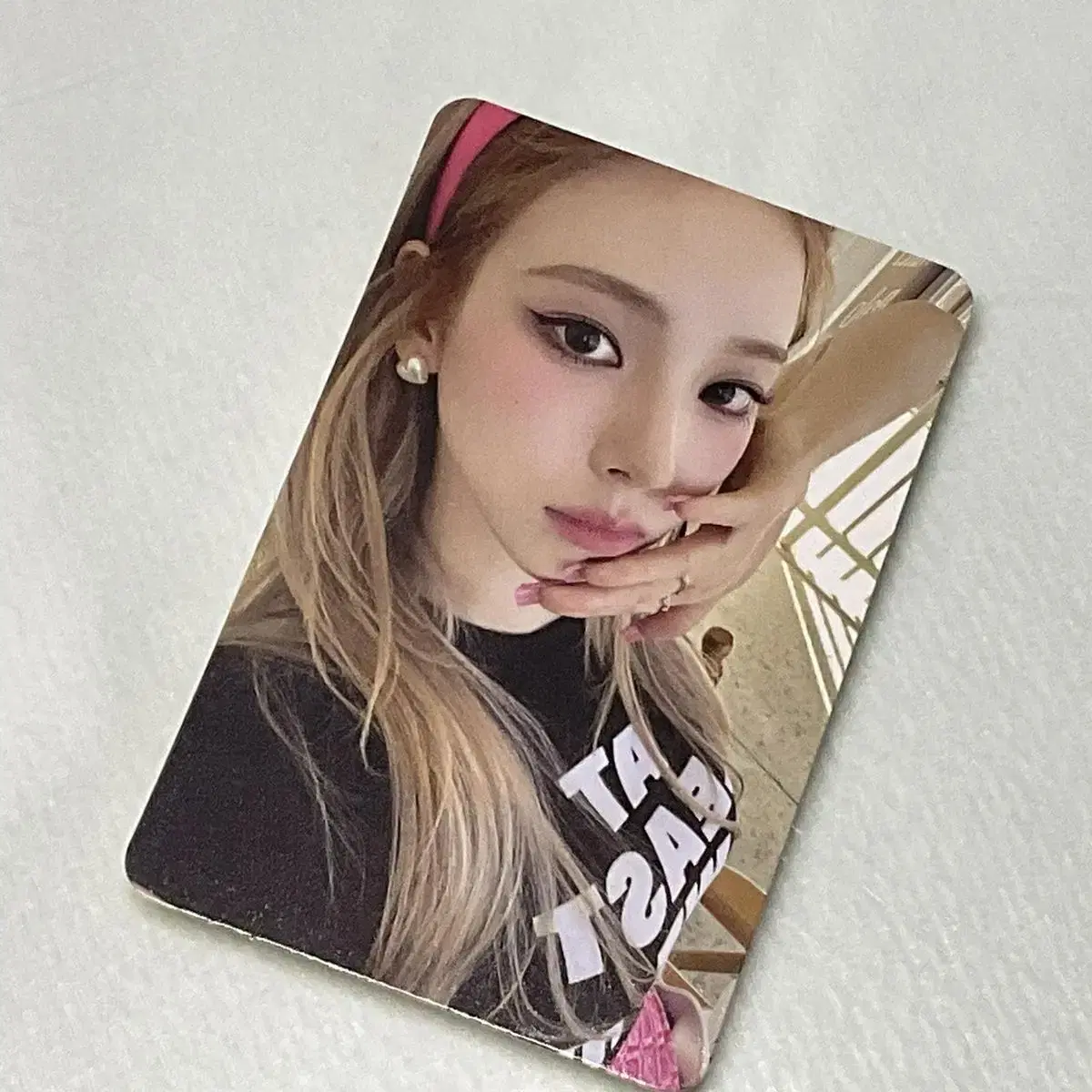 Aespa Spicy karina MyWorld version photocard WTS