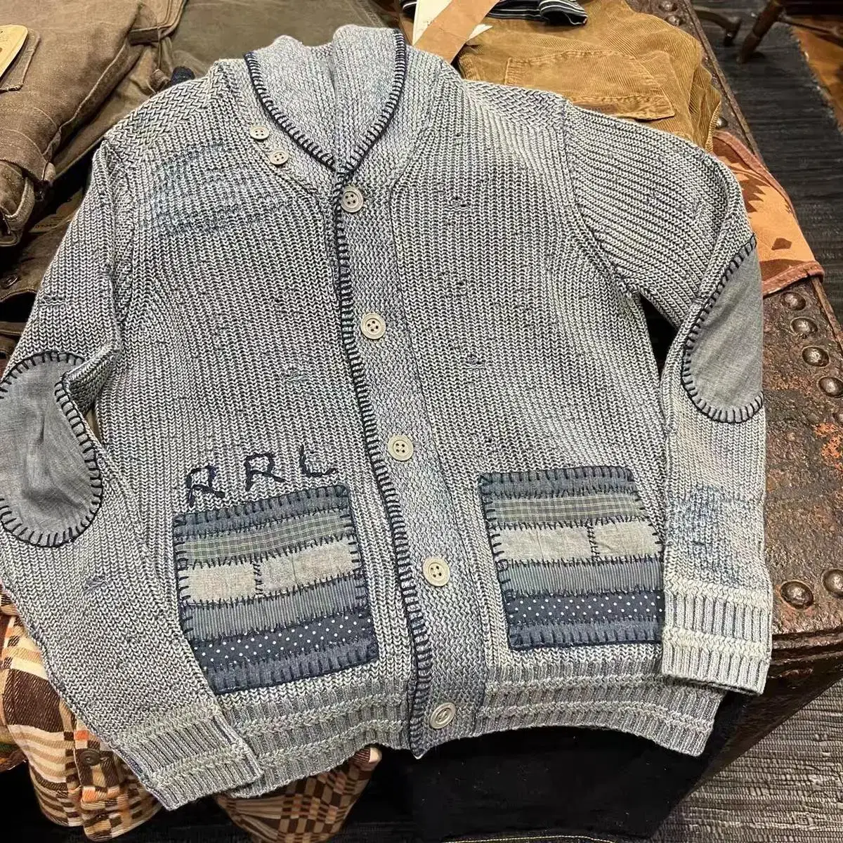 더블알엘 가디건 RRL Cardigan