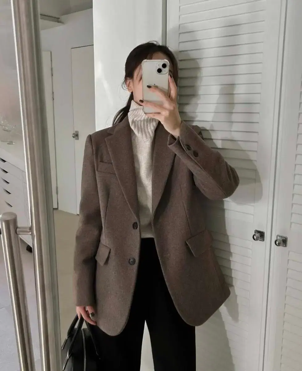 Wool Jacket Brown