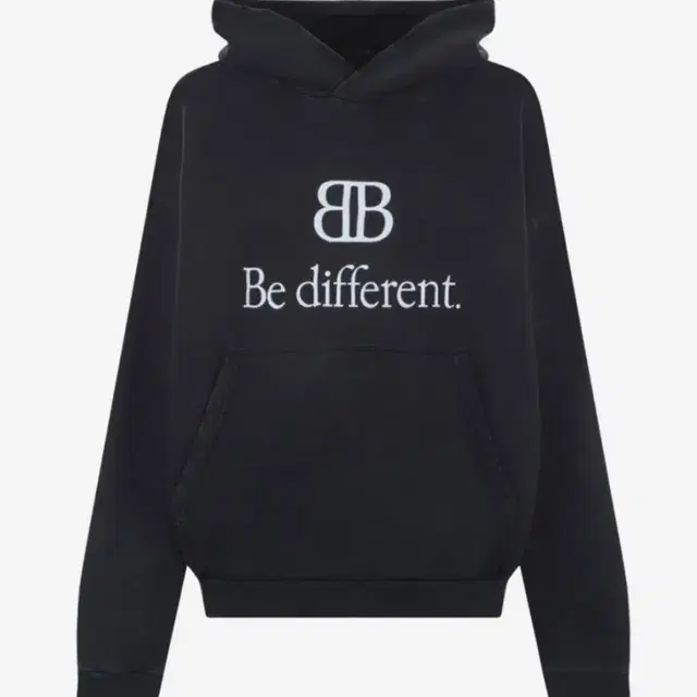 발렌시아가 be different 후드 xs