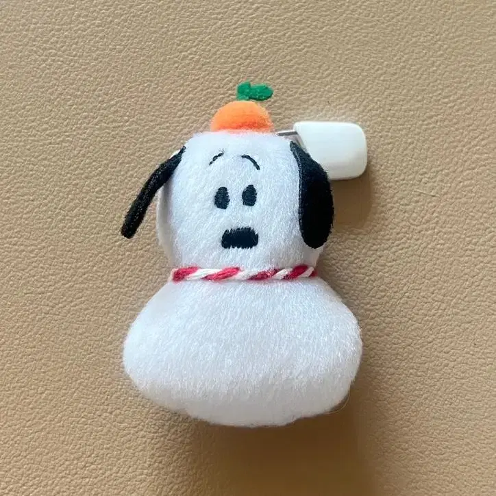 Snoopy Plush Badge Kagami Mochi