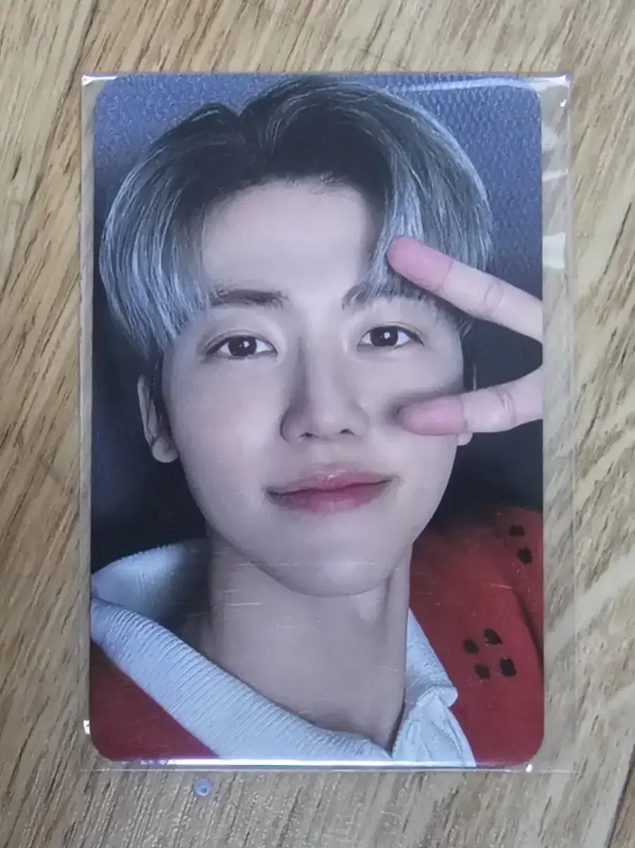 NCT Zone jaemin 100,000 won ld photocard Christmas version