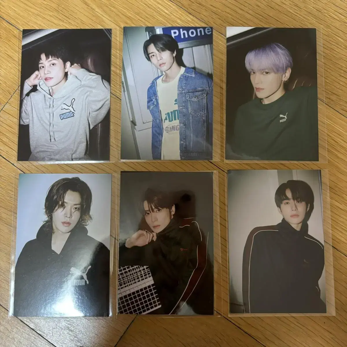 NCT 127 Puma Puma photocard jaehyun jungwoo taeyong taeil johnny Yuta