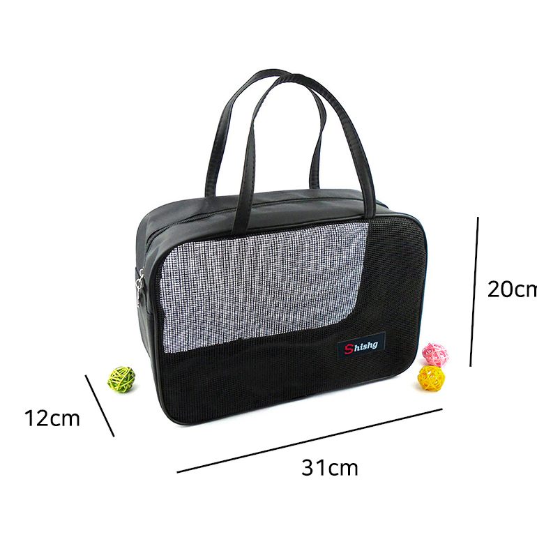 워터파크 수영장 해외여행 수영 목욕 샤워가방 망사 메쉬파우치