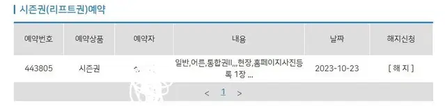 무주 덕유산 리조트 통합 2권 판매