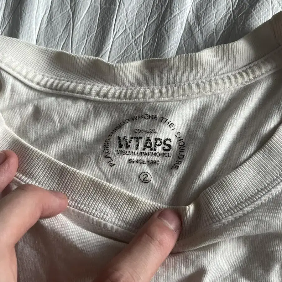 WTAPS 더블텝스 반팔 티셔츠 2사이즈