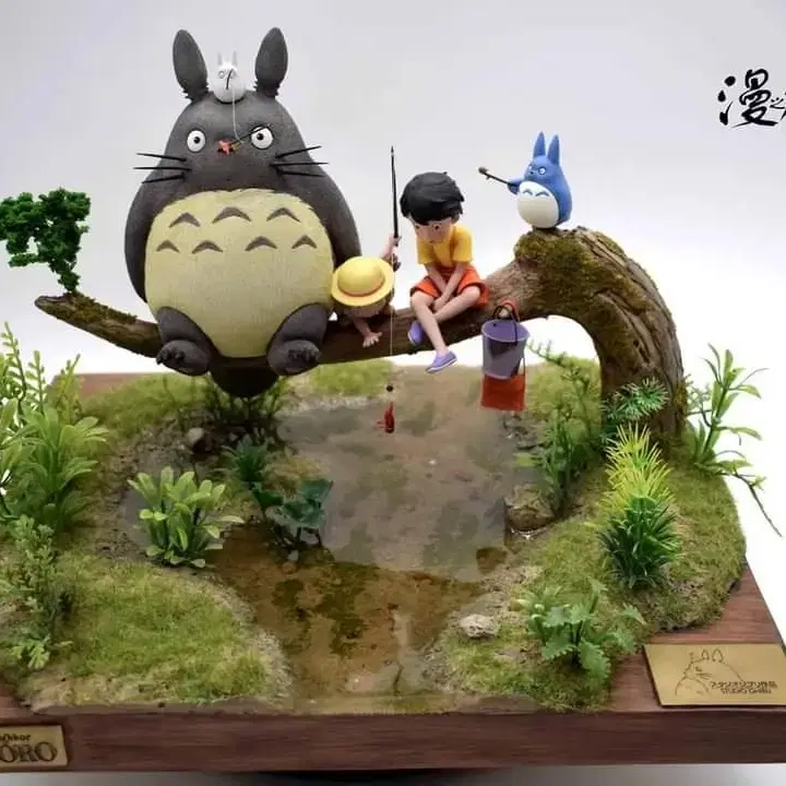 manzhilin studio totoro 지브리 토토로 레진 피규어