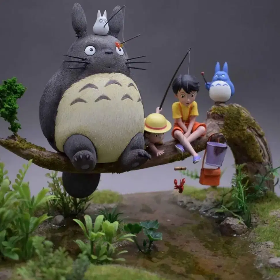 manzhilin studio totoro 지브리 토토로 레진 피규어