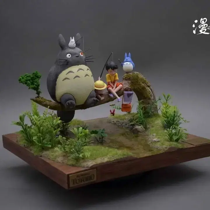 manzhilin studio totoro 지브리 토토로 레진 피규어