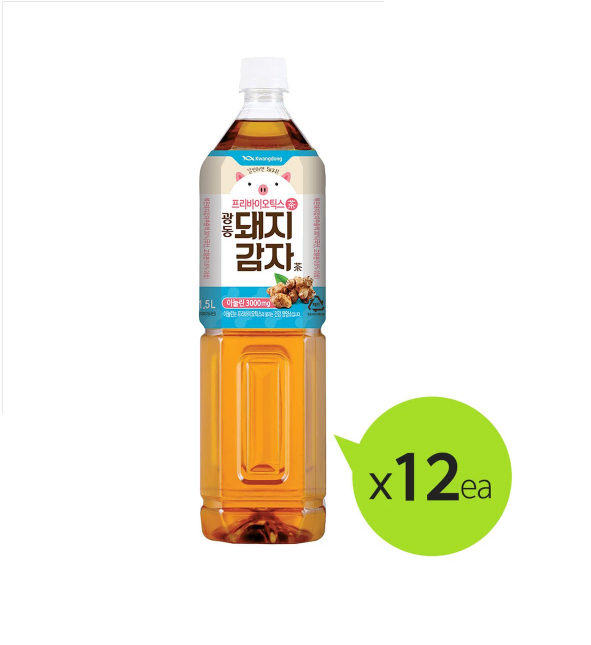 무료배송 광동 돼지감자차 1.5L 12개