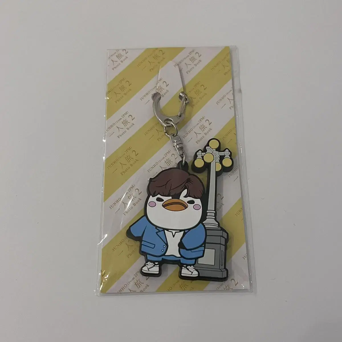 2pm junho Paris Penguin keyring lee junho Penguin Keychain unsealed