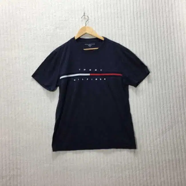 Z3718 타미힐피거 로고레터링 반팔티셔츠 (남L) TOMMY