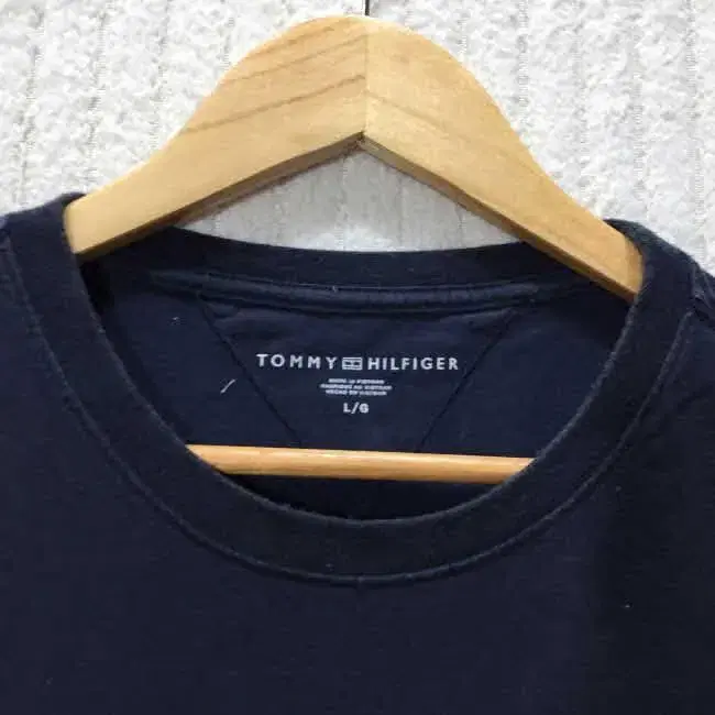 Z3718 타미힐피거 로고레터링 반팔티셔츠 (남L) TOMMY