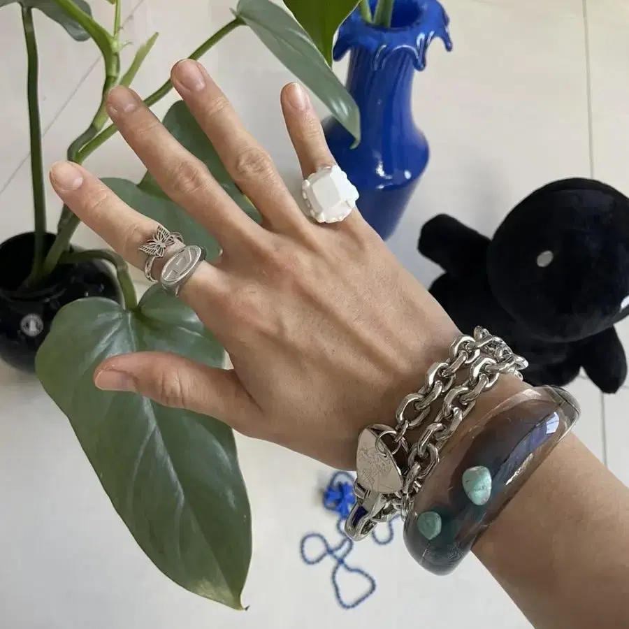 CHROME HEARTS Silicone Ring 크롬하츠 실리콘 링