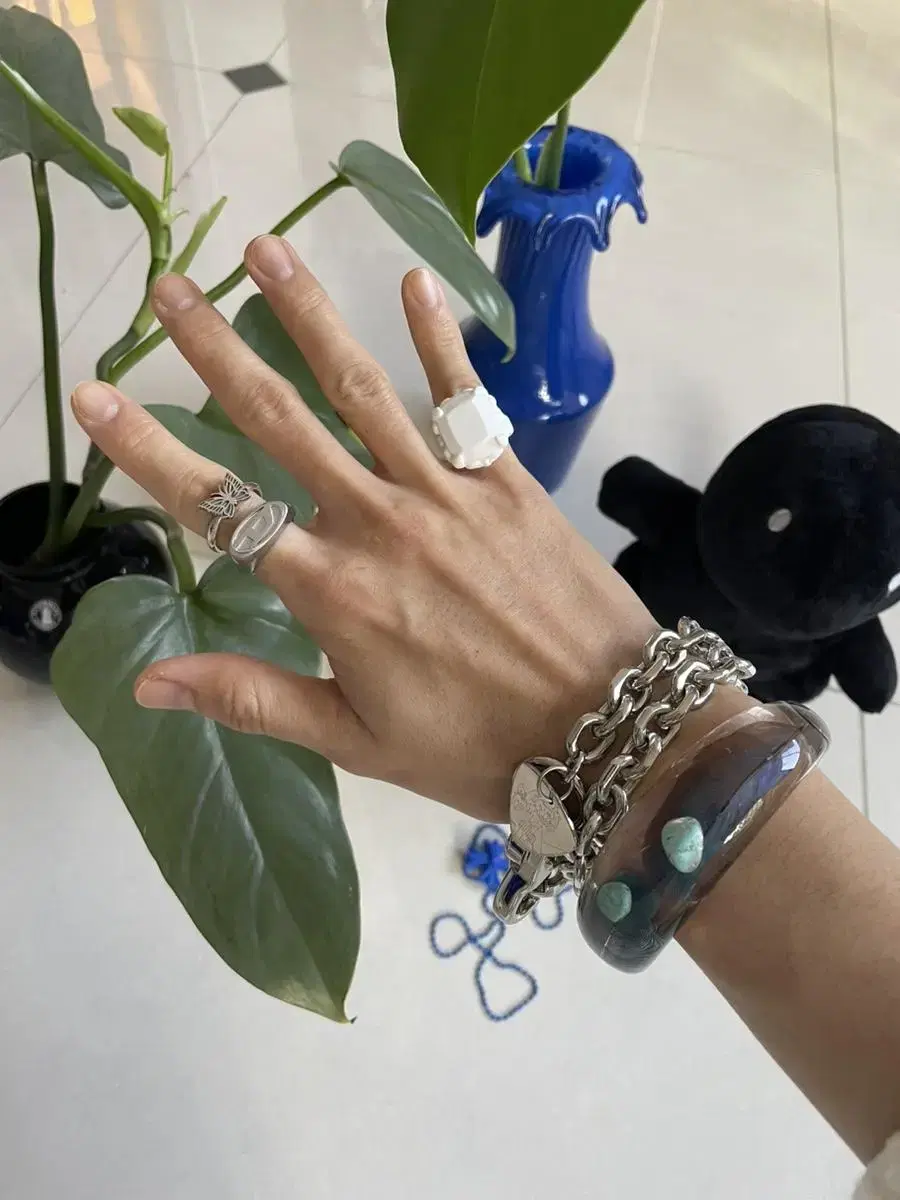 CHROME HEARTS Silicone Ring 크롬하츠 실리콘 링