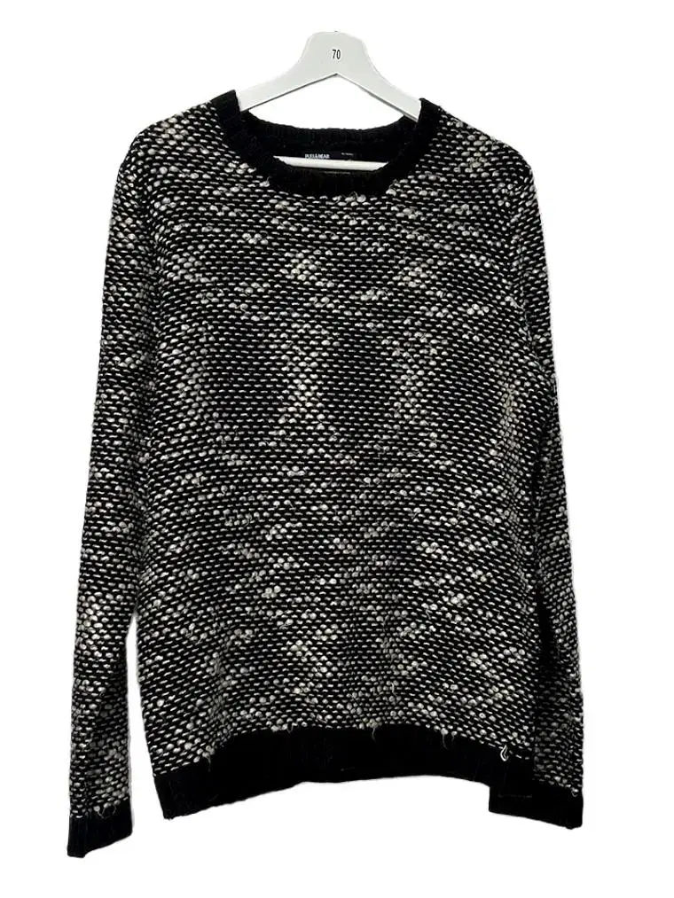 L(100) Pull & Bear Knit black