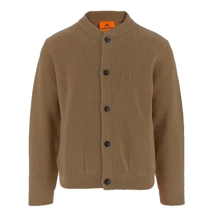 [Andersen]24FW Skipper pocket wool cardigan jacket CAMEL