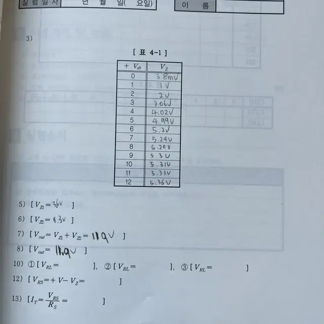 그린 출판사) 전자회로실험 박주태