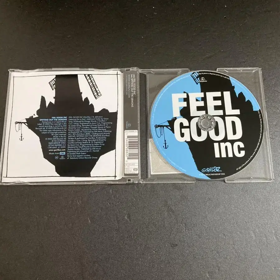 고릴라즈-Feel Good Inc UK발매 싱글CD