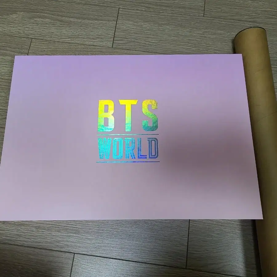 BTS WORLD ost 리미티드 에디션+포스터