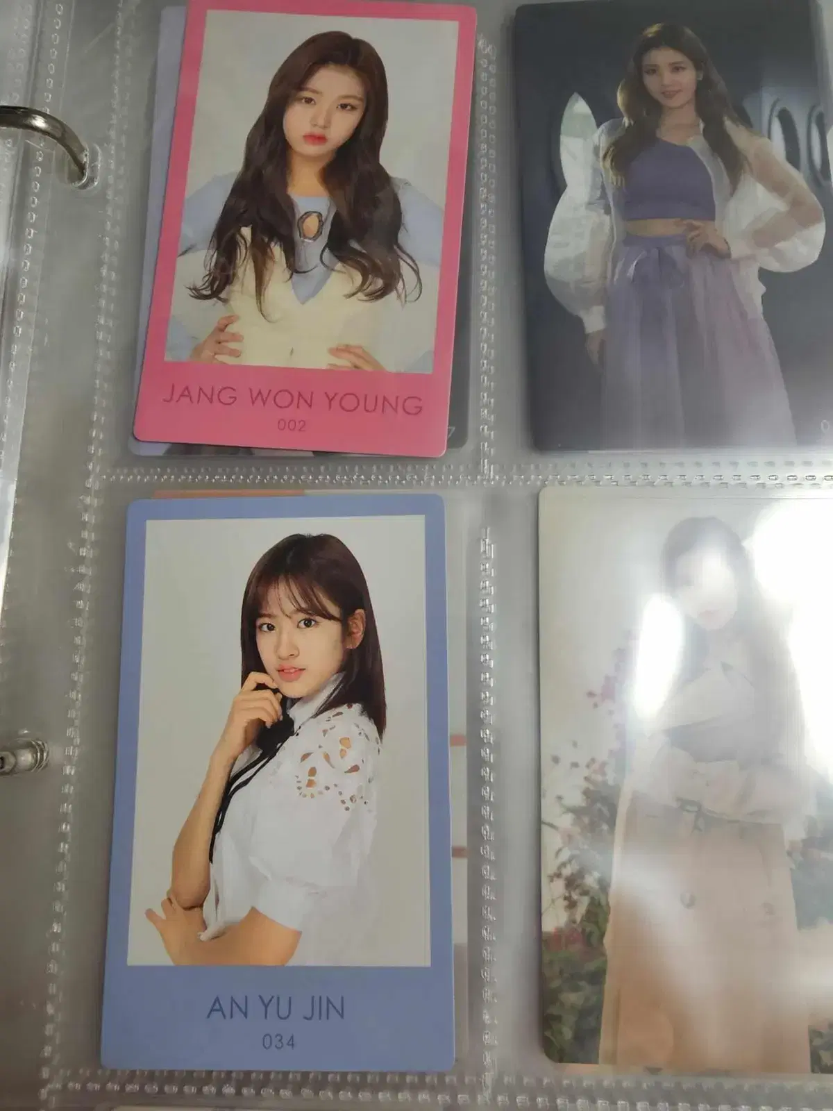 IZ*ONE Japan photocard wts ive le sserafim jang wonyoung ahn yujin Yuri Jo